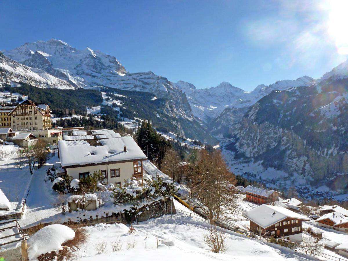 Chalet Zwaergli By Interhome Wengen Eksteriør bilde